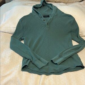 Lucky Brand Sage Button-Up Top